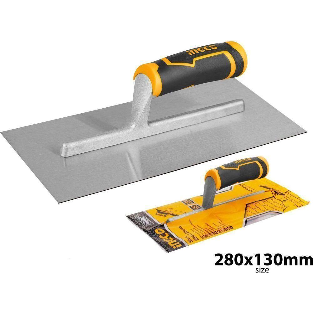 Ingco HPT28138 Plastering Trowel 280x130mm - KHM Megatools Corp. Ingco HPT28138 Plastering Trowel 280x130mm - KHM Megatools Corp.